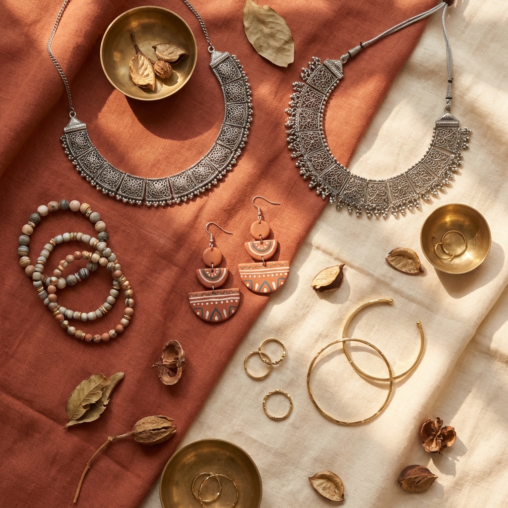 Handcrafted Indo-Western Jewelry