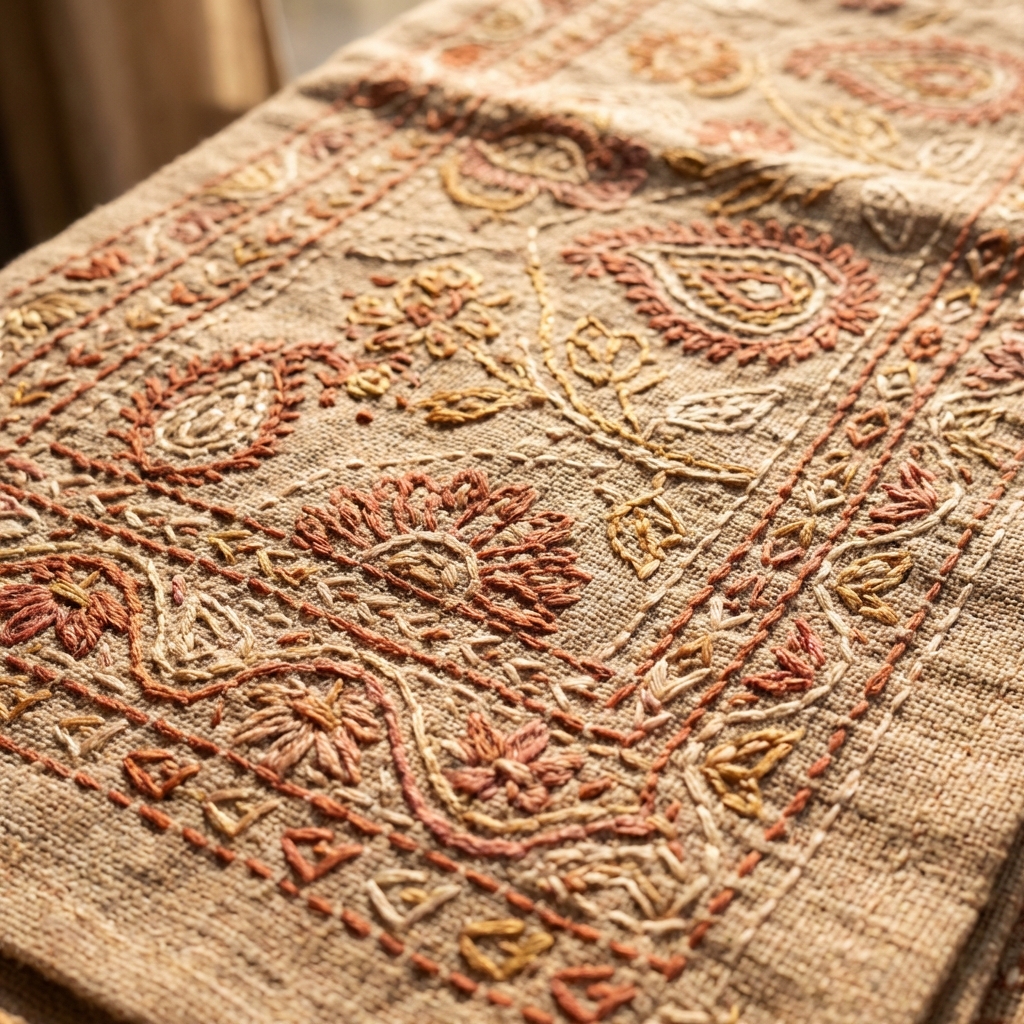 Kantha Embroidery Handloom Cloths